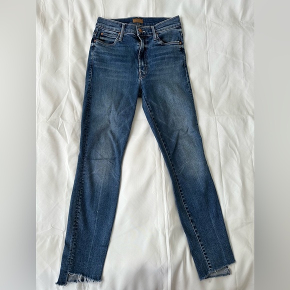 Mother Stunner Zip Ankle Step Fray Walking On Coals size 26 Made In USA - Picture 1 of 11